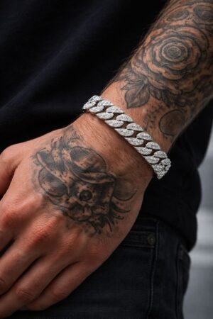 Blingy cuban bracelet