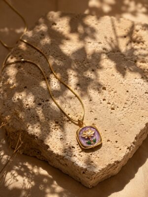 Voilet Garden Necklace