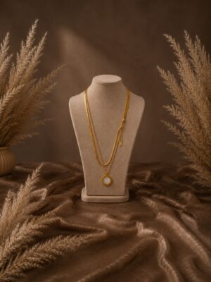 Moonstone Layered Necklace